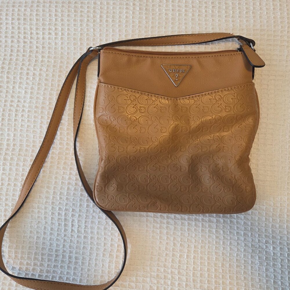 GUESS Tan Crossbody bag